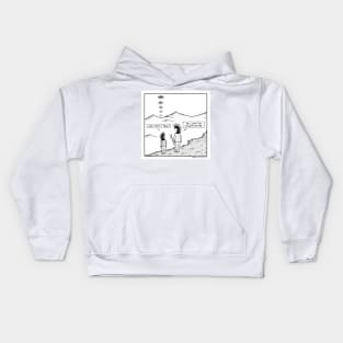 Smoke signals Kids Hoodie